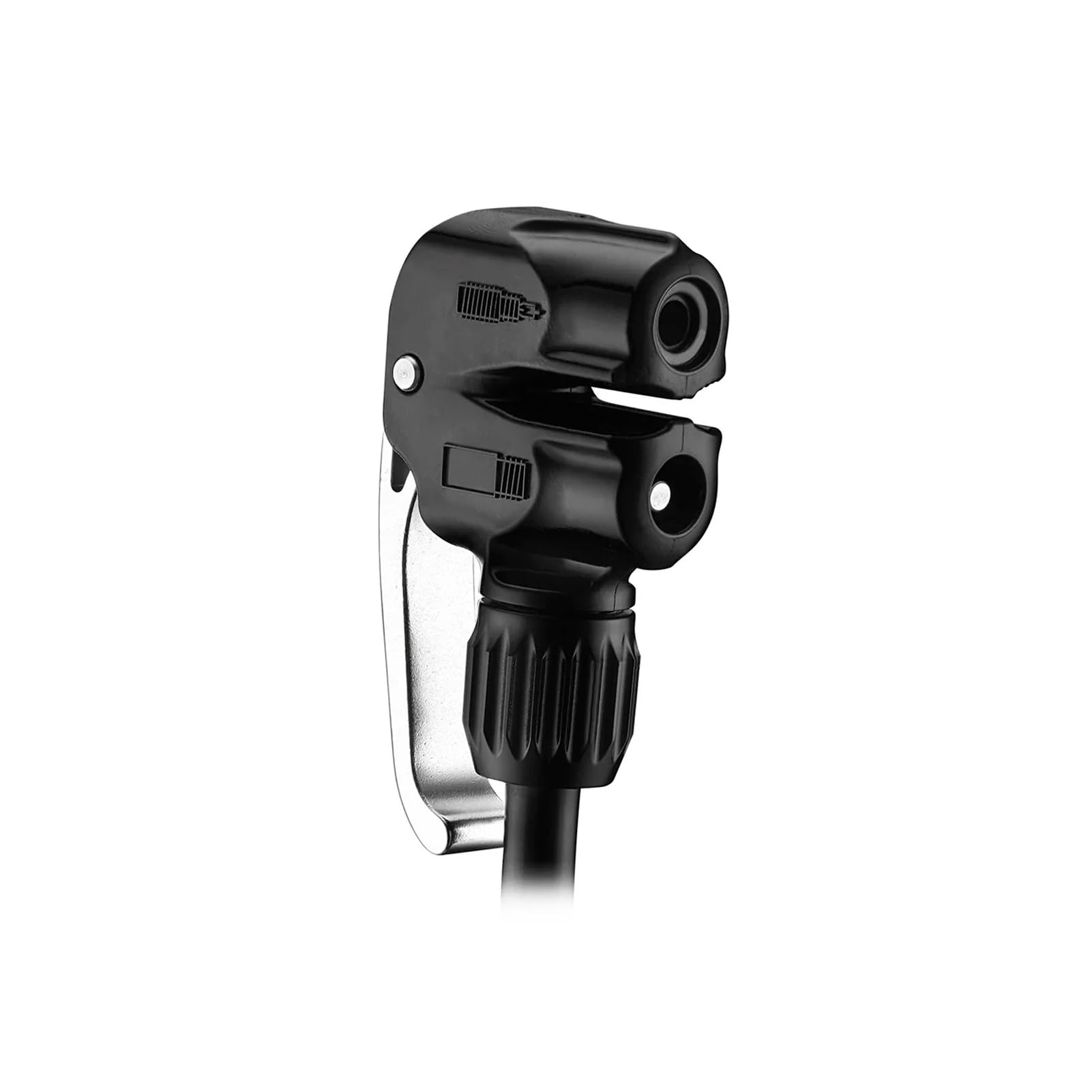 LEZYNE Pompa da pavimento macro per bicicletta ad alta pressione con manometro analogico da 2,5", pompa ad aria per pneumatici da 220 PSI per bici da strada/da pista, adatta a valvole Presta/Schrader