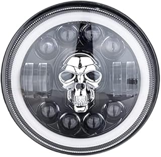 7 Inch Motorcycle LED Headlight, Mcmotoring Motorcycle Led headlight Compatible with for Harley Davidson Daymaker/Touring/Softail/FLD etc