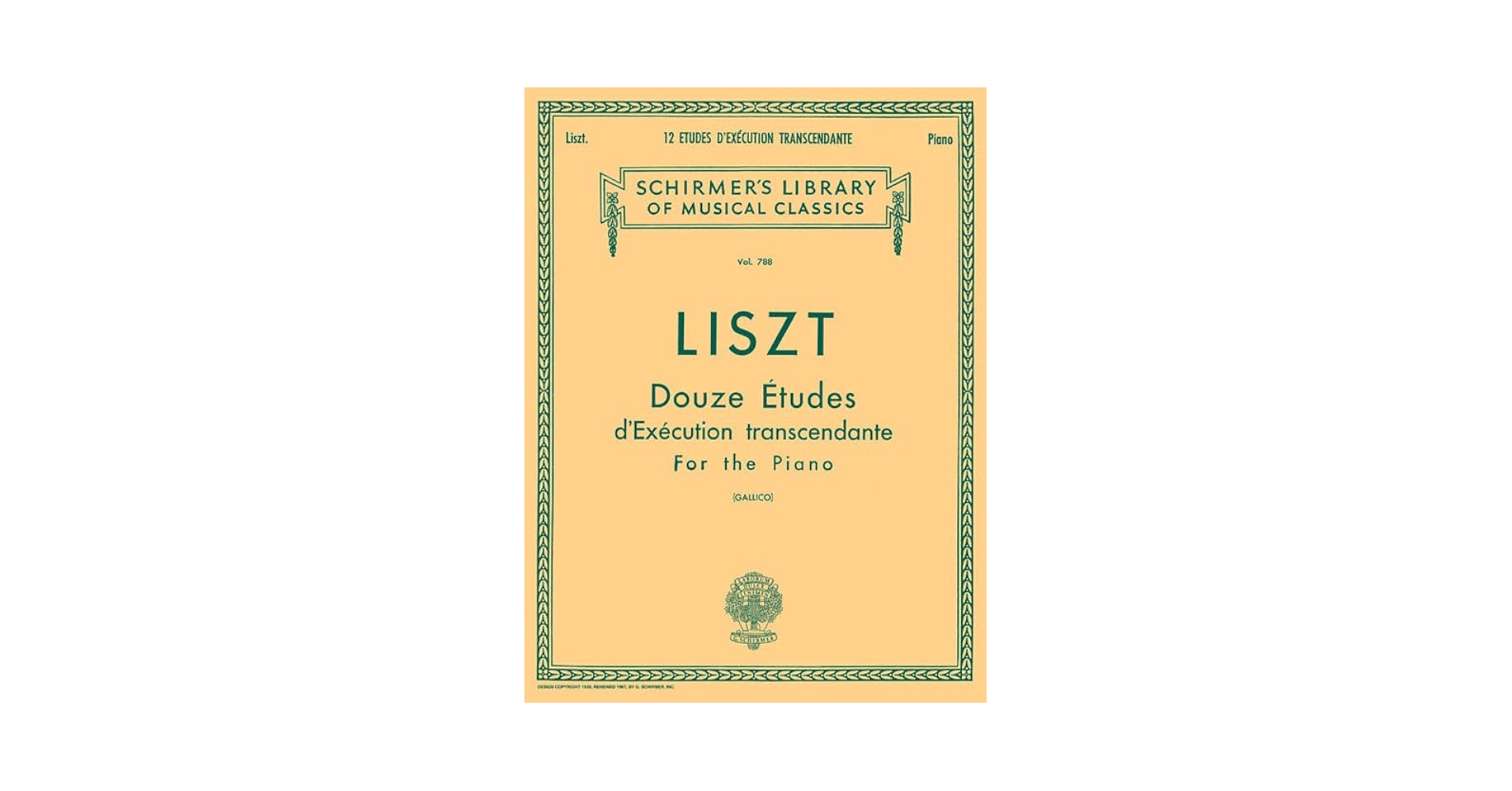 Liszt: 12 Études dexécution transcendante | Advanced Piano