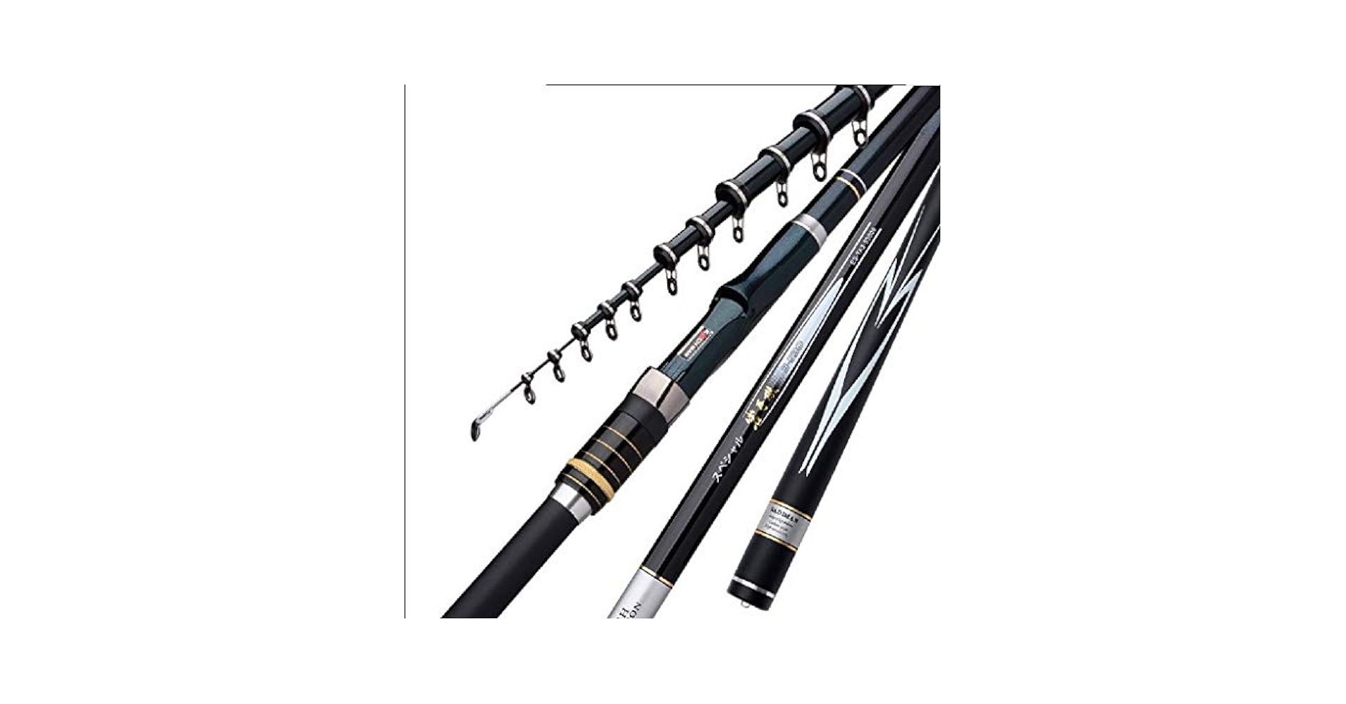 海釣りの釣り竿 Amazon | 高炭素磯釣り竿3.5-6.3メートル超軽量斜めガイドリング