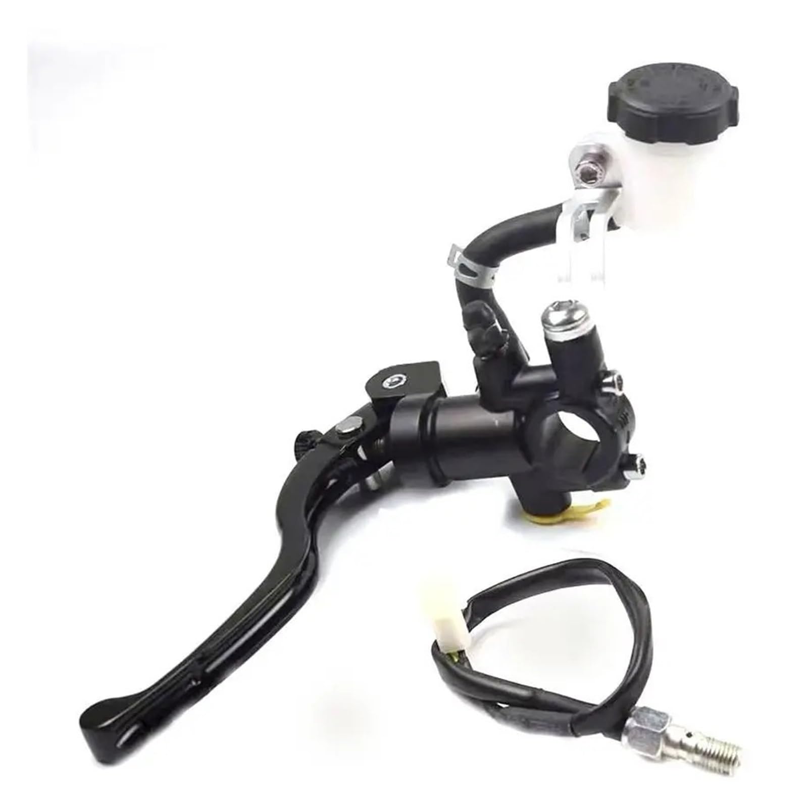 Leva frizione freno moto Per Yamaha per Kawasaki per Suzuki Freno frizione universale per moto(Black right)