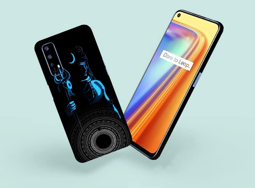 Image of Shiv Shakti Skin Back Protector Film Ultra Thin Scratch Resistant Vinyl (Not Case and Cover) for Realme 7