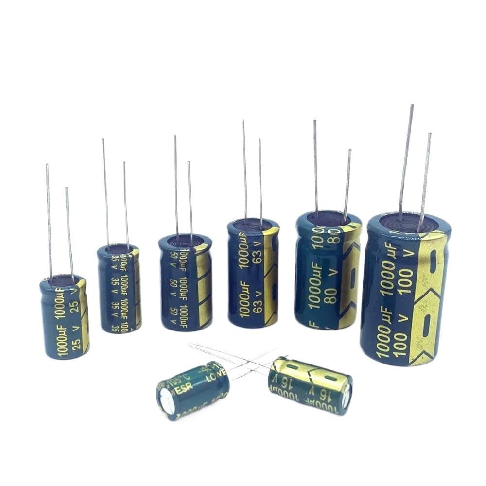 VXAXPOHZA 6.3V 3300UF Aluminum High Frequency Capacitor (Pack of 10) VXAXPOHZA