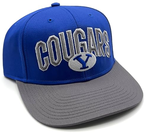 Gorra Snapback Clasica Ajustable Two-Tone BYU miniatura 1