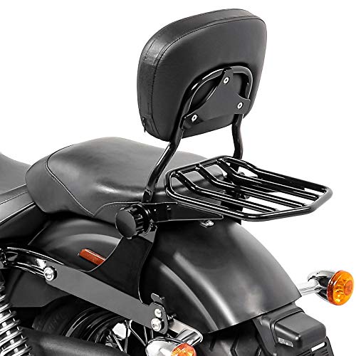 Support Tablette Porte-Bagages Moto Solo Siège Arrière – Compatible Sportster XL883/1200 X48 2004-2016
