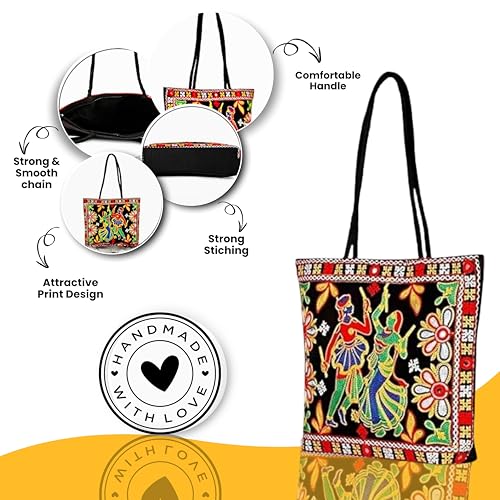Embroidered Handmade Purses for Women Tote | Shoulder Bag | Handbag | ladies Hobo Bag Wallet Retro Canvas bag4