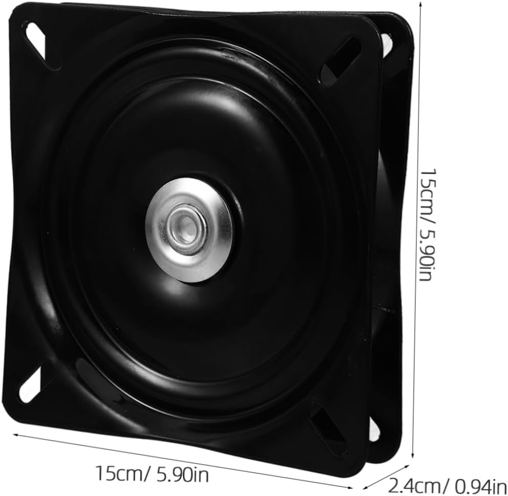 Hemobllo Heavy Duty Bar Stool Swivel Plate Rotating Mechanism for Chairs and Furniture Smooth Rotation Easy Installation Design for Replacement