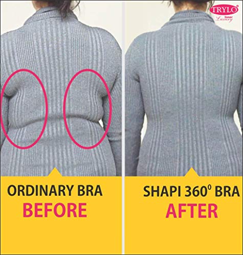 Image of TRYLO Women's Cotton Wire Free Non-Wired Full-Coverage Bra