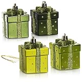 DECORACIÓN DE NAVIDAD: ¡Las etiquetas de árbol de Navidad como caja de regalo son una hermosa decoración de árbol de Navidad para decorar el árbol de Navidad!