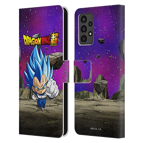 Protection Dragon Ball Super Vegeta pour Samsung Galaxy A13 2022 étui cuir
