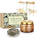Christmas Gifts for Women, Funny Birthday Gifts for Sister with Gift Box, Funny Candel Presents for Her, Dragonfly Rotating Scented Candles for Mom, Christmas Gift Ideas for Friends