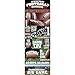 Reminisce Real Sport Die-Cut Cardstock Stickers, 4.25 by 13-Inch, Football Graphic