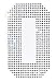 5.25" Tall Large Jersey Number Zero Rhinestone Iron on hotfix Transfer Number Bling DIY
