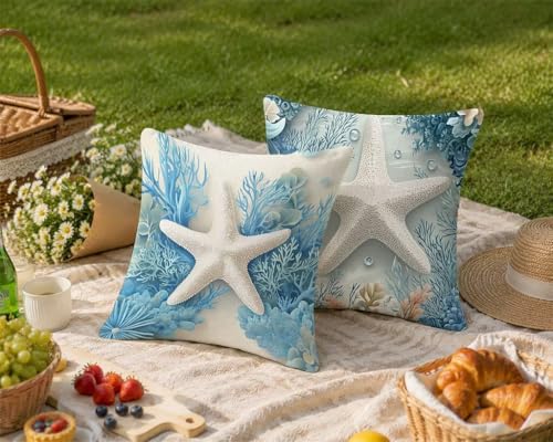 Taie oreiller decoratif pour jardin housse coussin lin - 3