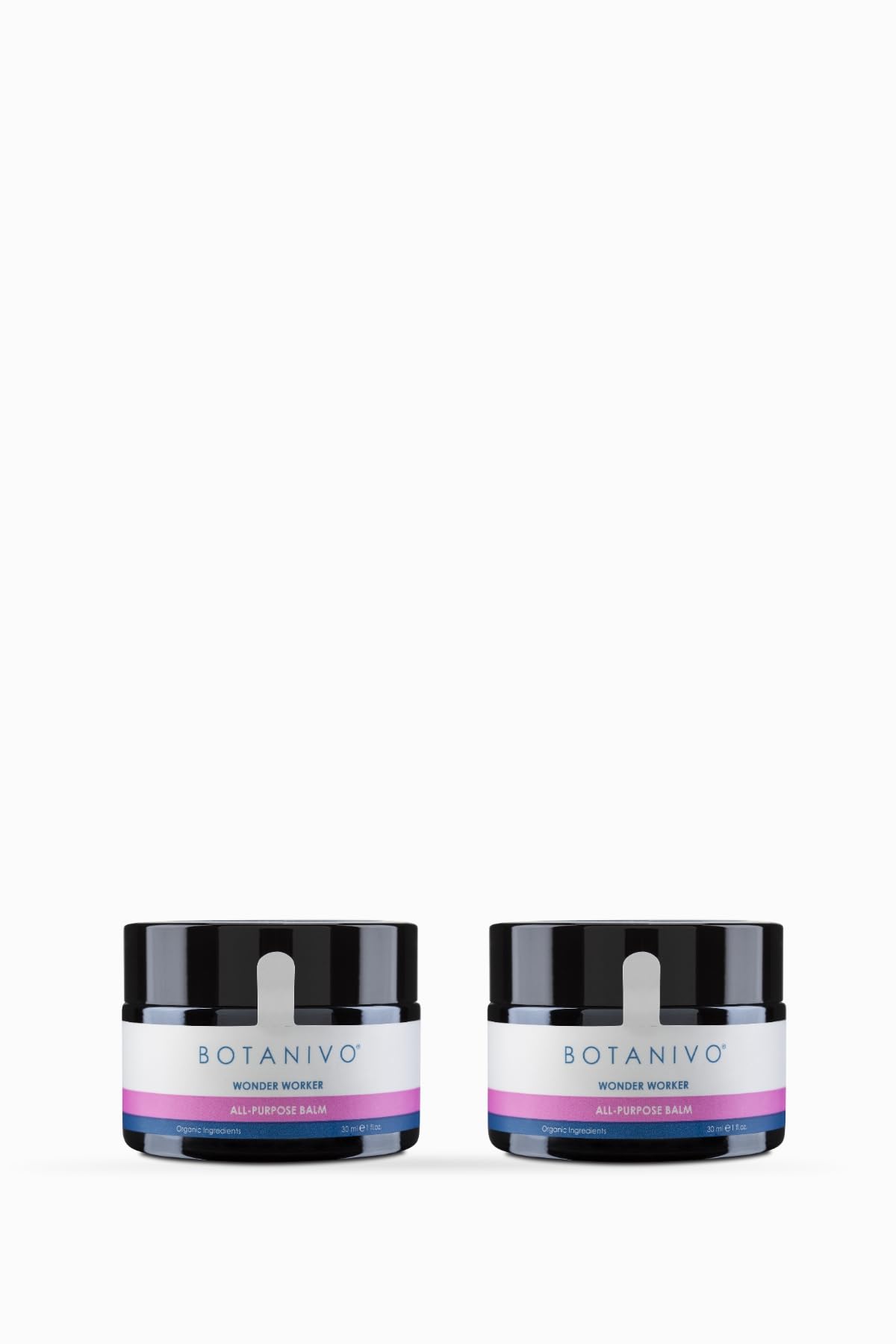 Botanivo Çok Amaçlı Wonder Balm | Nemlendirici, Besleyici, Yumuşatıcı | Organik İçerikli | 2x30 ml
