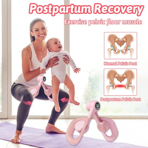 Hip Trainer Exerciseur Appareils D'Exercice Pour L'Intérieur Des Cuisses Compte Automatique Rotatif À 360 Exerciseur Du Plancher Pelvien Équipement D'Exercice Pour L'Intérieur Des Cuisses – Image 6