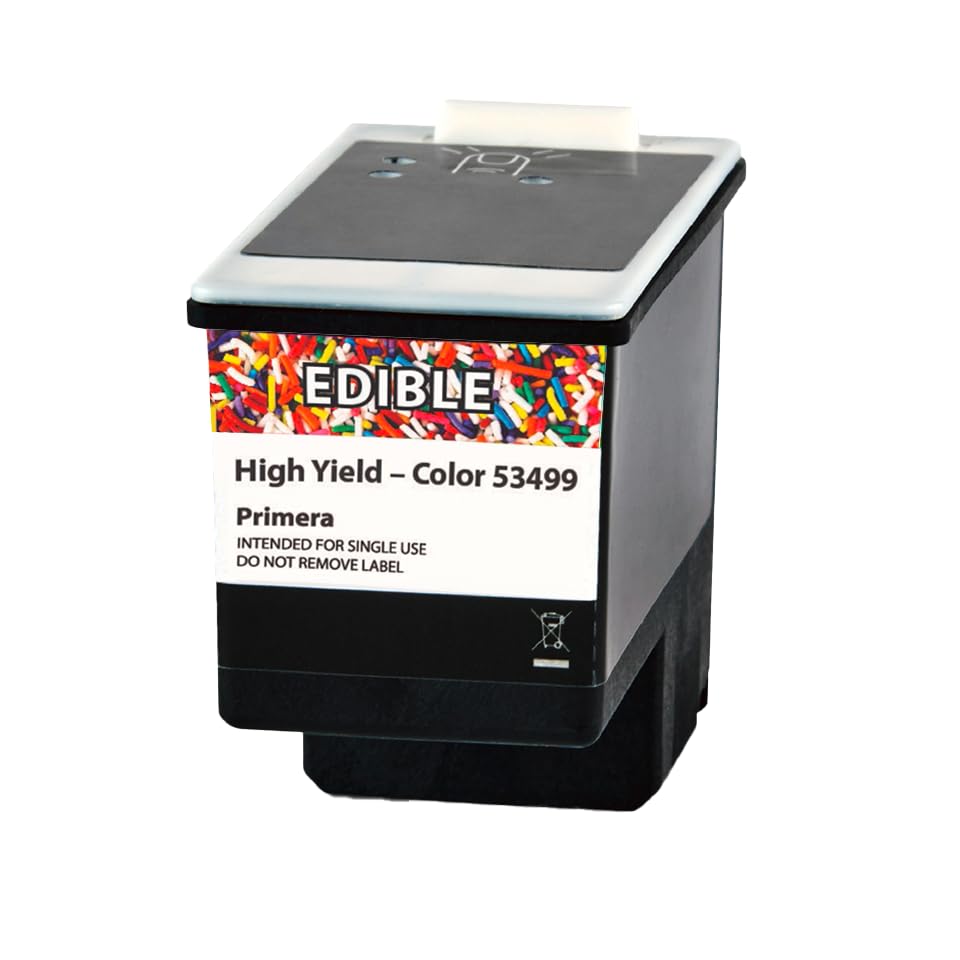 Primera 053499 - Cartucho de tinta para impresora Eddie Edible Ink Printer (CMYK)