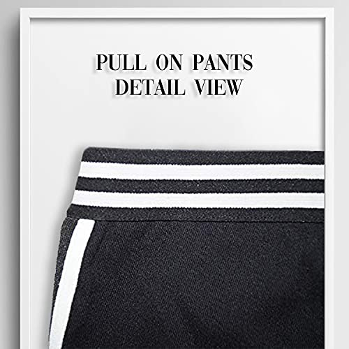 Hybrid & Company Women's Basic Skinny Stretchy Side Stripe Work Pants4