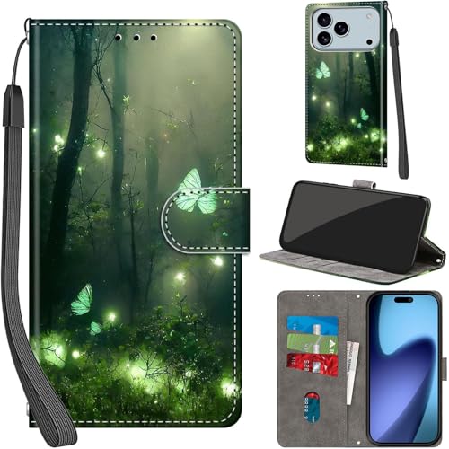 Étui papillon iPhone 17 Pro Max : protection intégrale cuir avec support - 3