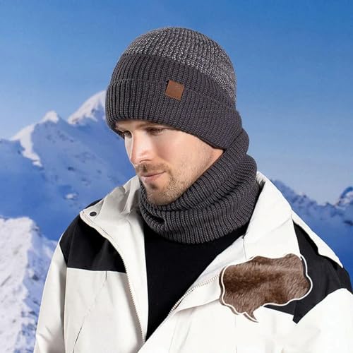 Conjunto bufanda gorro resistente al frío extremo para proteger cuello y cabeza 3