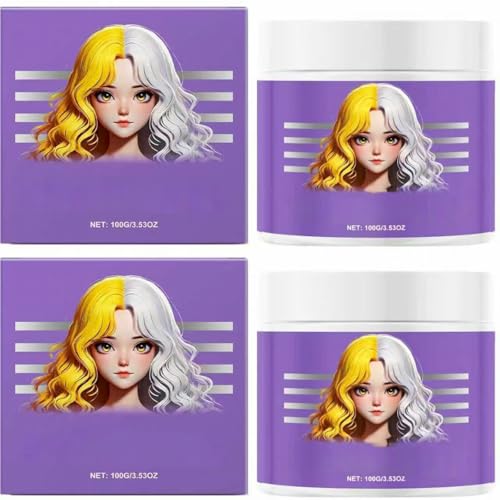 Mascarilla Capilar Morada Antiamarilleo. Elimina Los Tonos Amarillos Y Acondiciona El Cabello Seco. Restaura El Brillo. NutricióN Intensa. Deja El Cabello Sedoso Y Suave. Para Cabello Rubio, Plateado