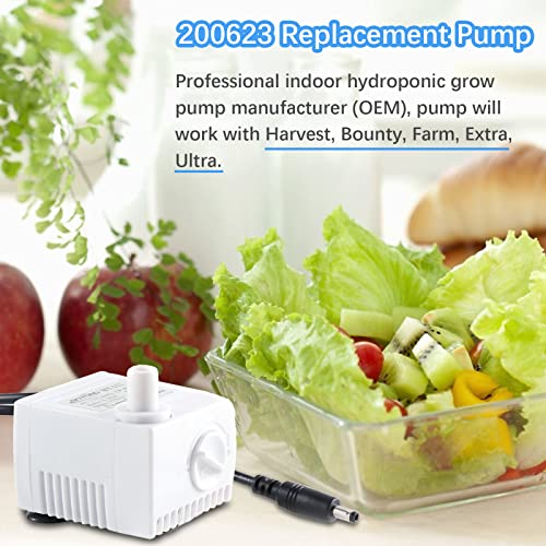 Image of 200623 Aero-Garden Pump with 20 Filters | Ultra Quiet Pump Fit for Harvest Elite, Bounty, Farm, Extra, Ultra Hydroponics System