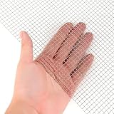 4 Pieces 5 Mesh 11”X14” (28cmX36cm) Wire Mesh, Sturdy Metal Mesh Sheets for DIY Projects 304 Stainless Steel No Rust Mesh Screen