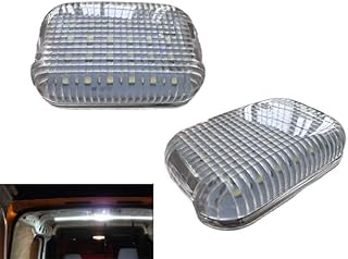 For Ford Transit Tourneo Custom Connect Courier MK8 MK9 Interior Roof Cargo load arear compartment ceiling dome bay light lamp canbus Accessories(Pack of 2)