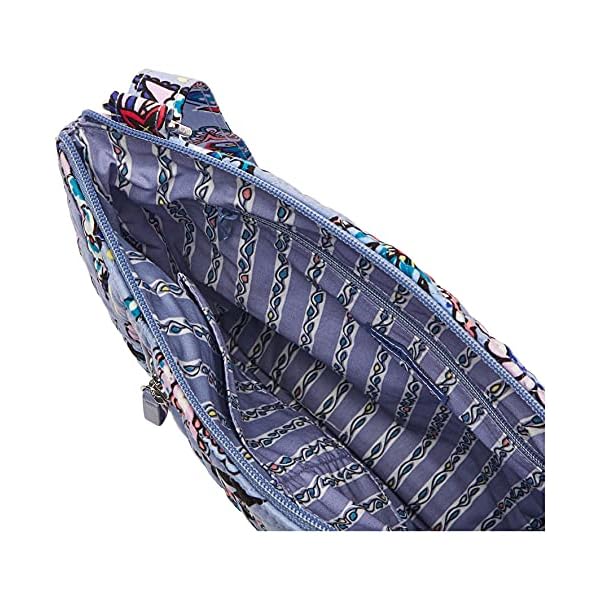 Vera Bradley Women's Cotton Hipster Crossbody Purse, Makani Paisley, One Size