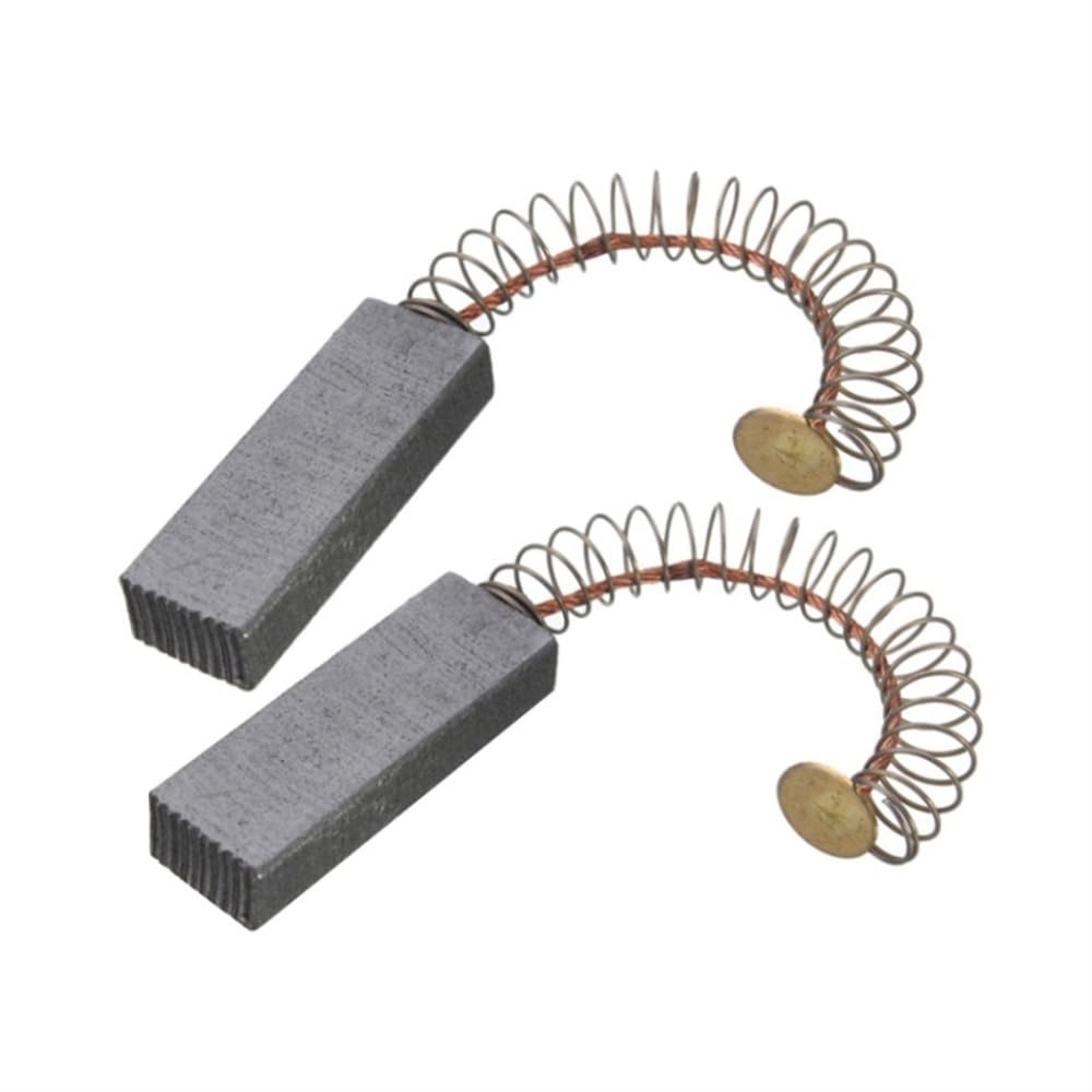 6 spazzole in grafite per motore elettrico, 32 x 11 x 6 mm, spazzole di ricambio durevoli per martelli e smerigliatrici