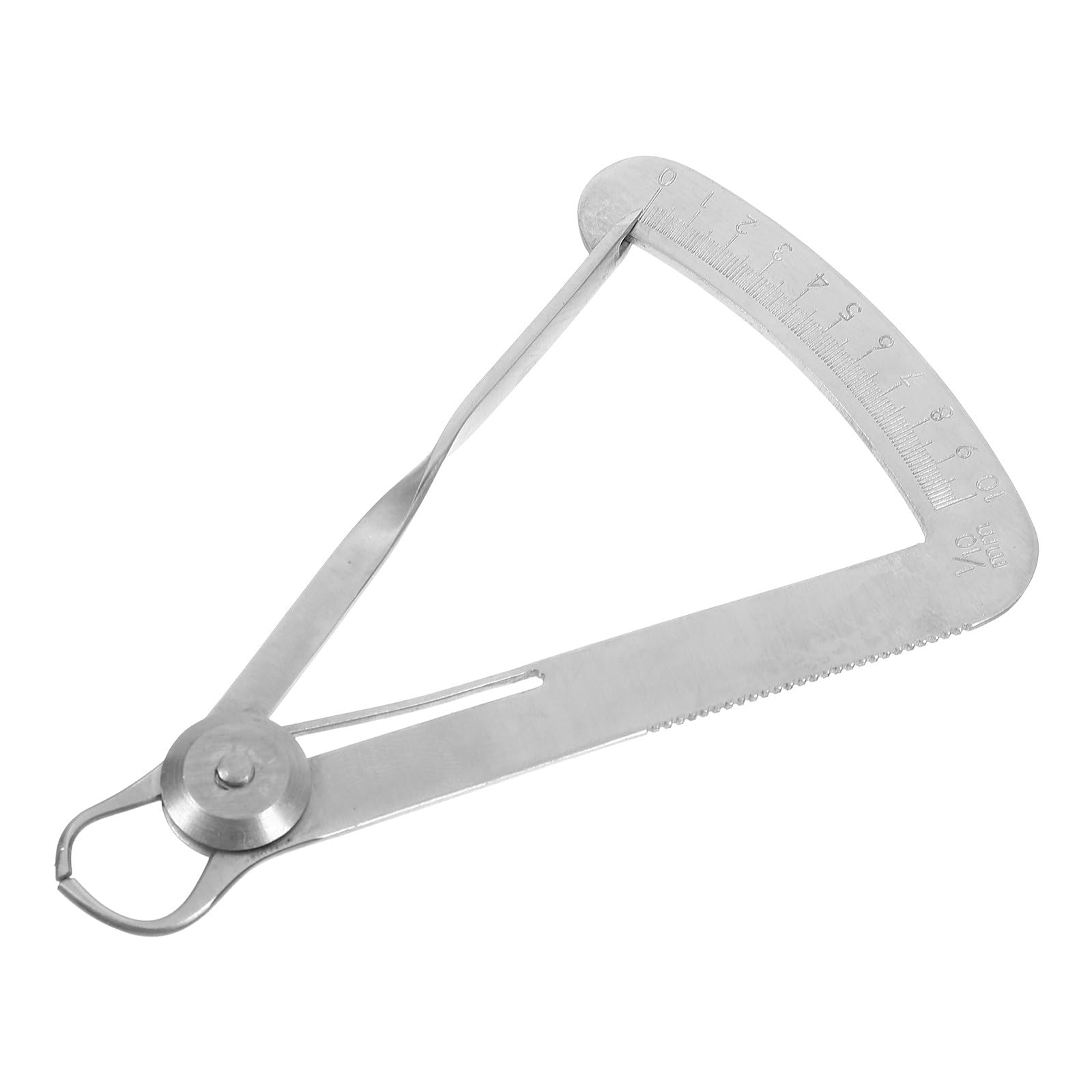 Alipis Stainless Steel Internal Diameter Precision Caliper Gauge for Jewelry Thickness Measurement Portable Lightweight Design with Markings for Wax Measurement and Manufacturing