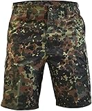 2 Gesäßtaschen normani Bermuda Shorts/Freizeithose für Herren Farbe Flecktarn Größe XL