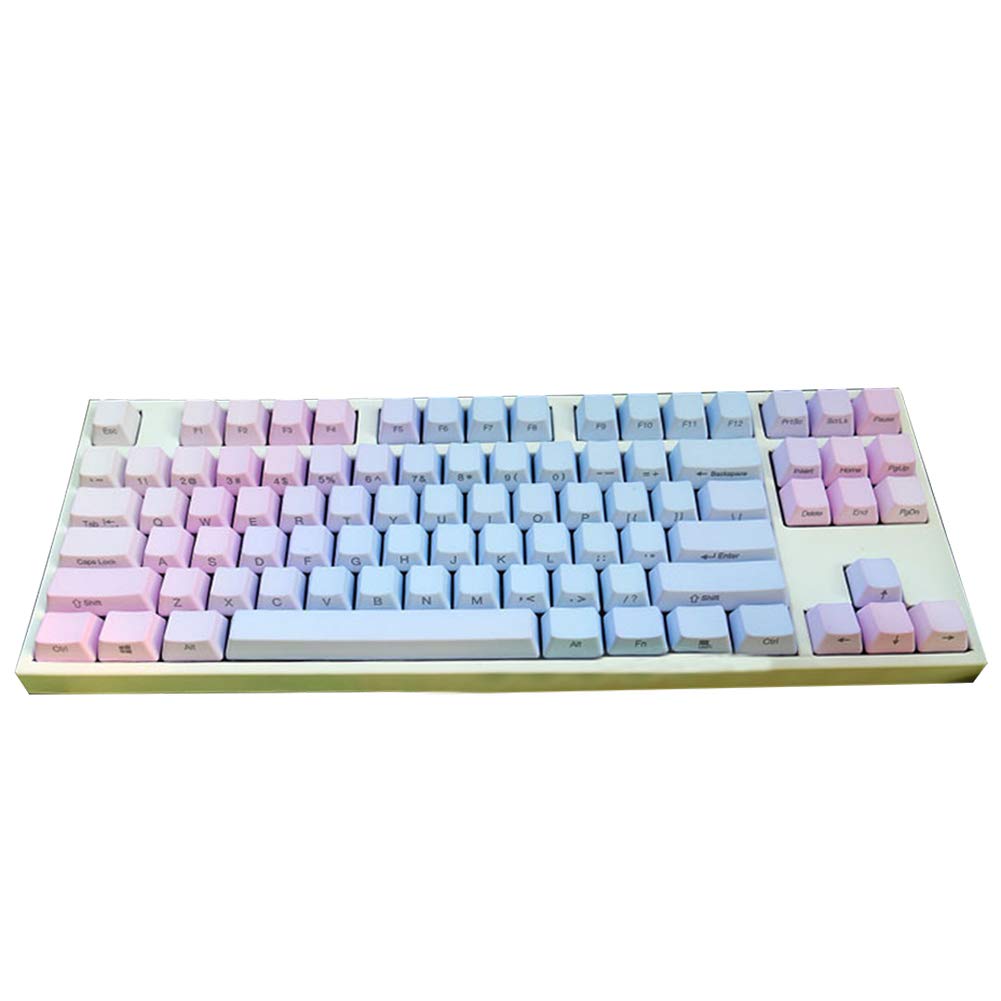 Teclado para juegos, teclado retroiluminado LED que cambia de color, para juegos de videojuegos (solo teclado, no incluye teclado)