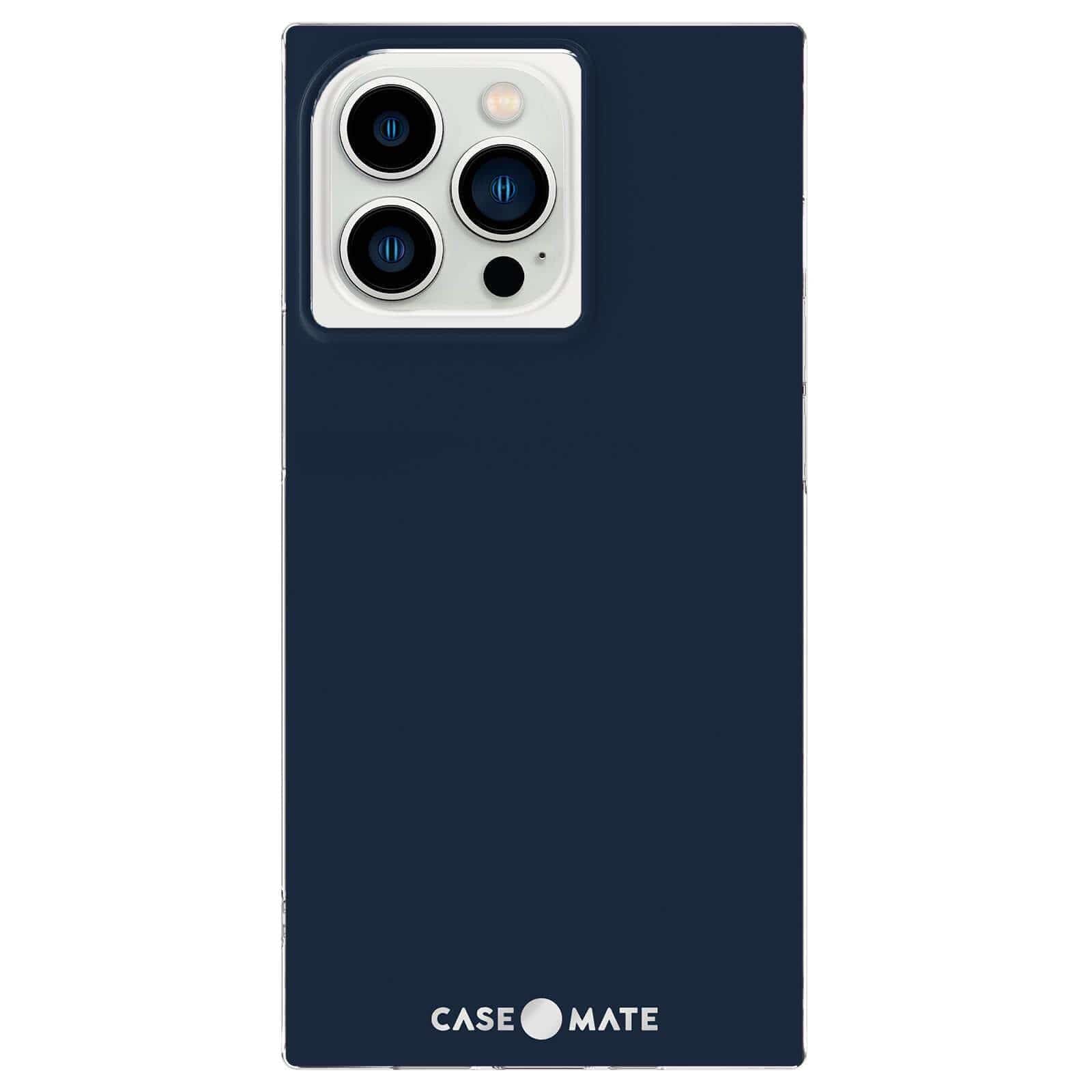 Case-Mate BLOX Square iPhone 13 Pro Case - Blue [10FT Drop Protection] [Wireless Charging Compatible] Protective Phone Case for iPhone 13 Pro 6.1", Anti-Scratch, Shockproof, Matte Finish, Slim Fit