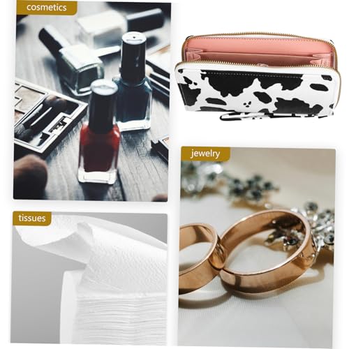 Compact Purse Portable Small Purse Zipper Wallet for Organized Storage3