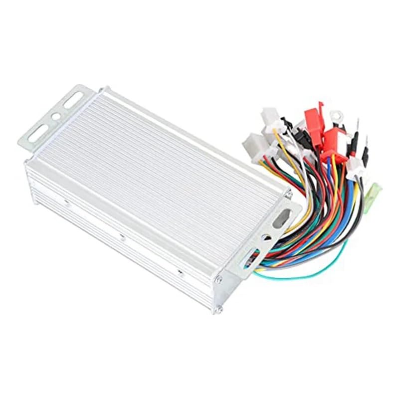 Centralina Bici Elettrica 36-48V 500W Brushless DC Motor Speed ​​Control Box Bici Elettrica Scooter Controller Monopattino Elettrico