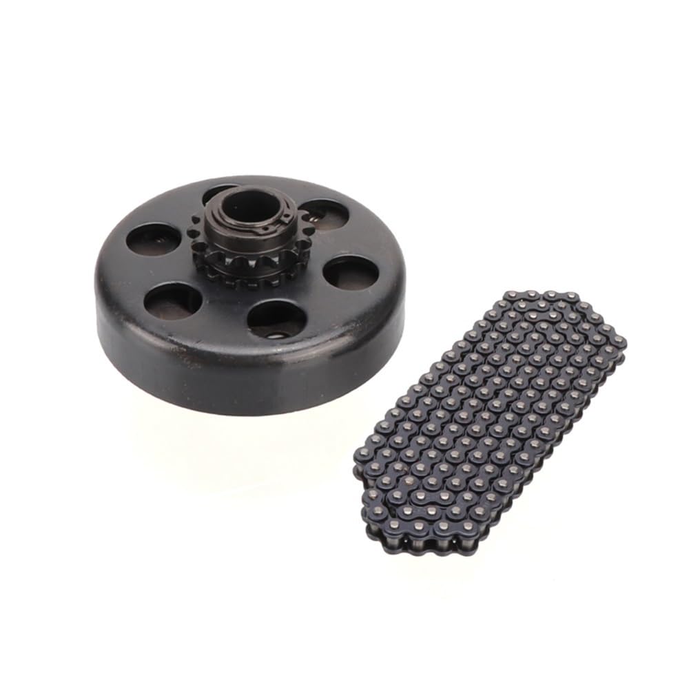 Frizione automatica centrifuga a 16 denti, 16T, foro 3/4" e 20 mm con catena n. 219, adatta for mini moto, go-kart e parti del motore da corsa.(Set B)