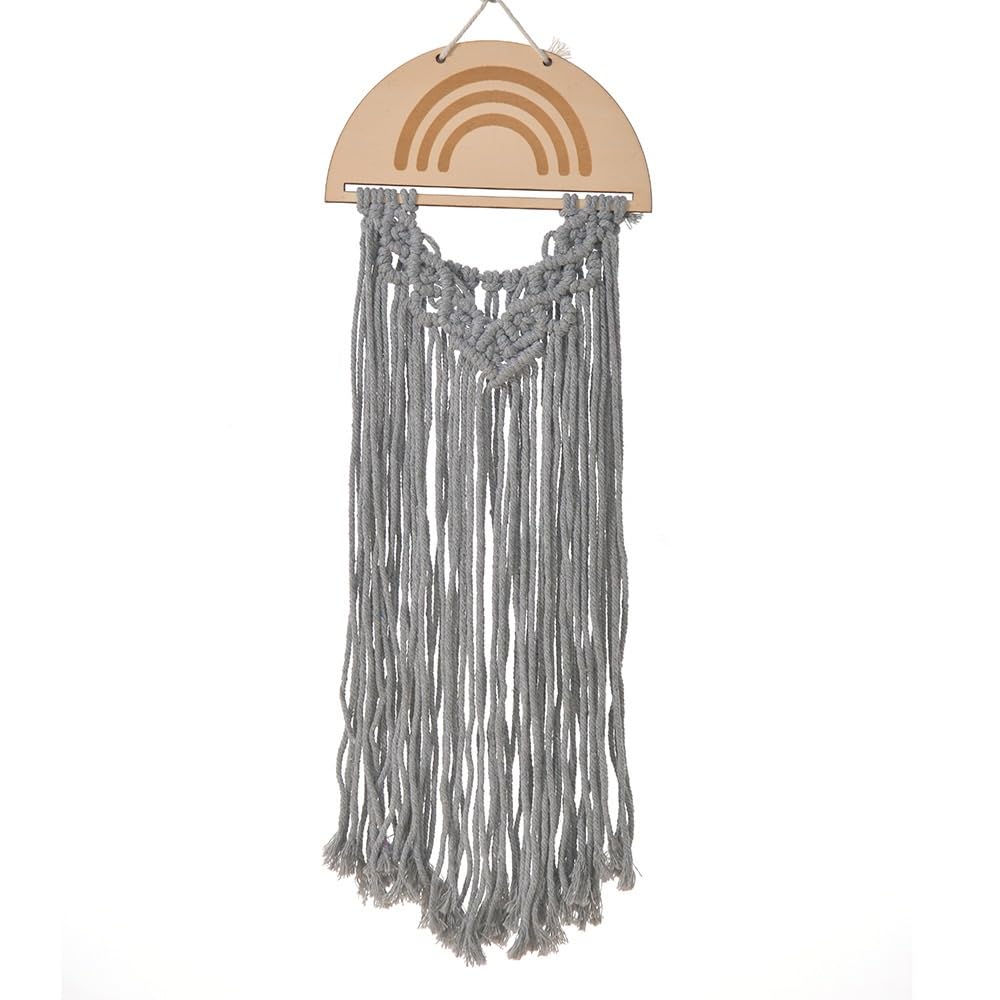 wind chime Macrame Wall Hanging Boho Chic Woven Decoration Bohemian Handmade Wind Chimes Macrame Decor Garden Décor