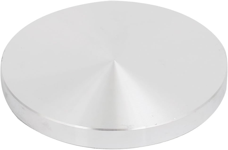uxcell 4pcs 100mm Dia 10mm Thickness M10 Thread Aluminum Disc Hardware for Glass Table