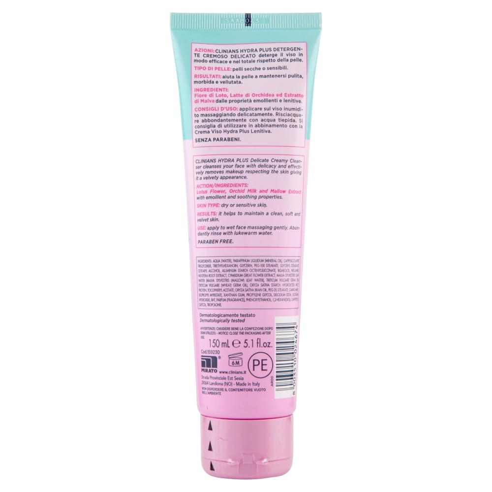 Clinians - Hydra Basic - Detergente Cremoso Delicato 150 ml