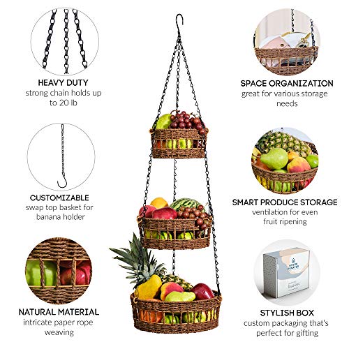 The 29 Best Hanging Kitchen Baskets of 2024 [Verified] Cherry Picks