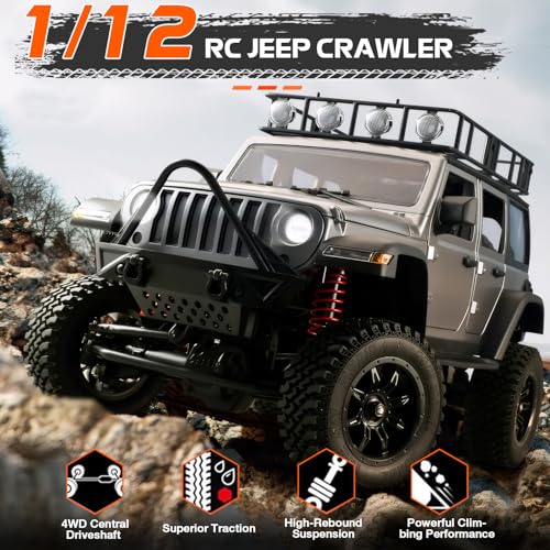 ARRIS MN128 1/12 RC Jeep Rock Crawler