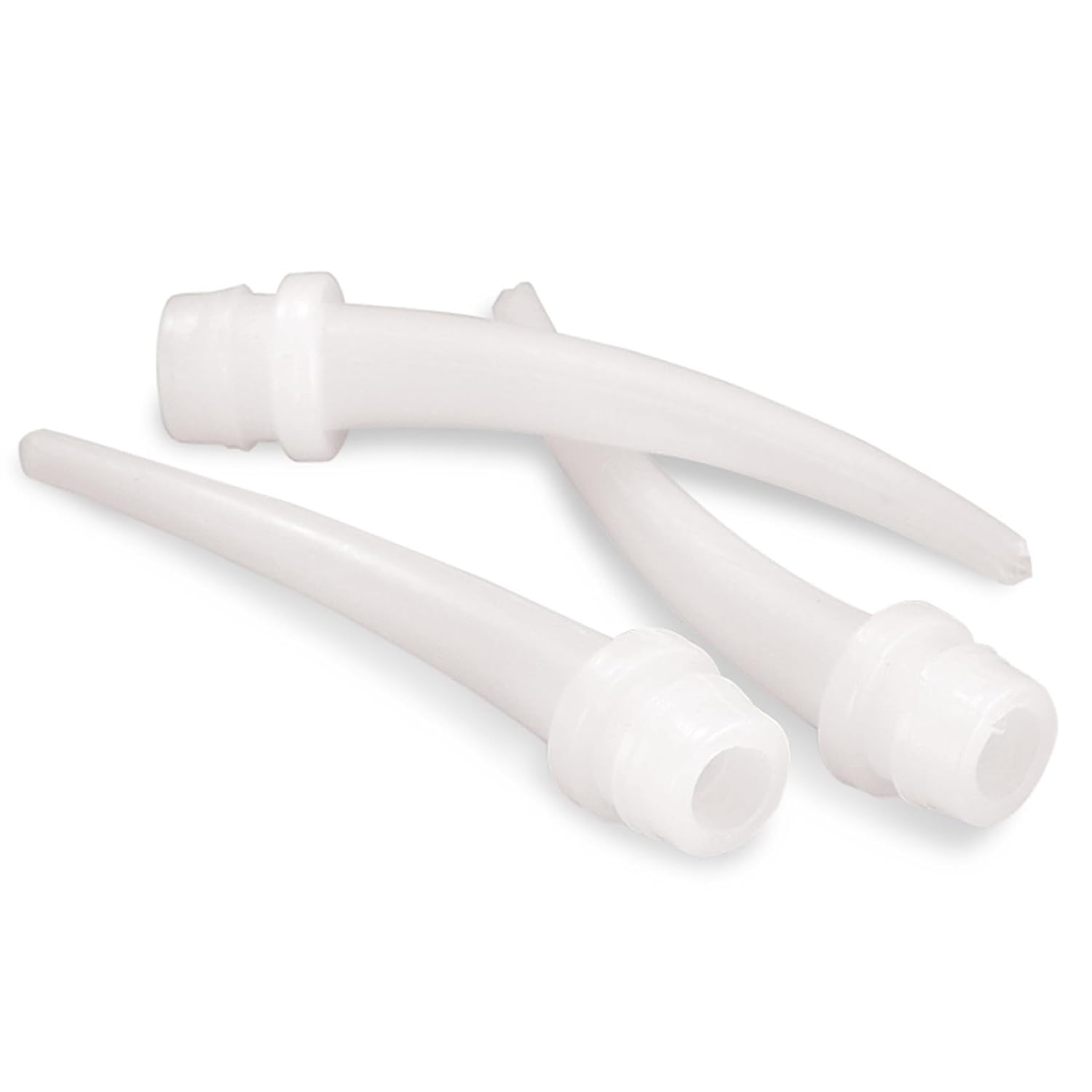 Practicon White Intraoral Tips, Fits Teal, Pink Hub HP & Standard Mixing Tips, Pack of 100