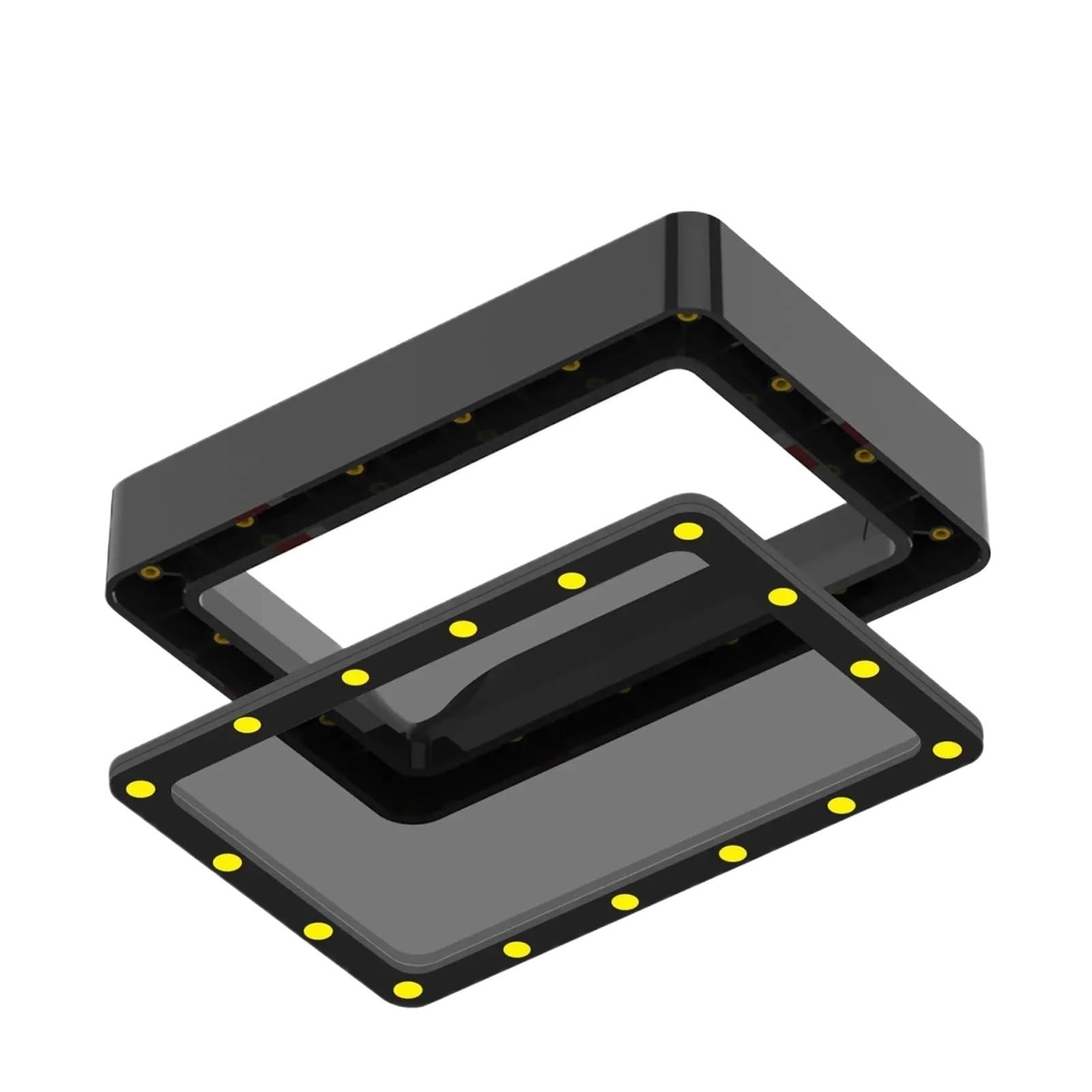 2 pezzi di pellicola ricambio rapido con design integrato in resina for stampante 3D(8pcs)