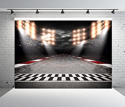 BELECO 7x5ft Racing Backdrop