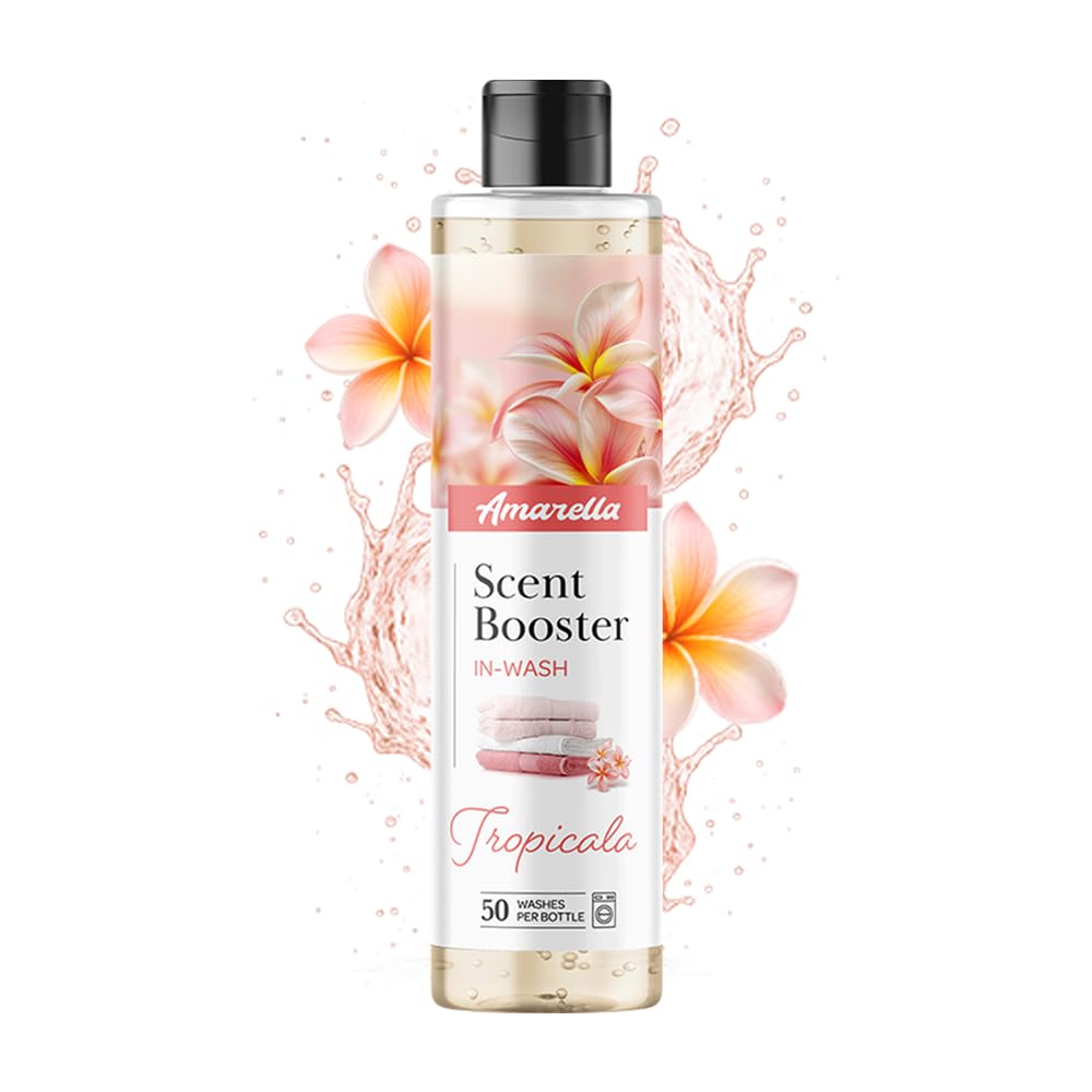 AMARELLA Wäscheparfum Set 6×250 ml - Duftmix Classic Colavera Vanwood Tropicala Floralis Lily Tea - Konzentrat für Textilien, intensiver Wäscheduft, Gesamt 1,5 L (ca. 300 Wäschen)