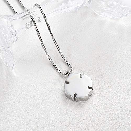 XSMZB Cremation Jewelry for Ashes Firefighter Pendant Locket Stainless Steel Keepsake Fire Dept Urn Necklace Memorial Ash Jewelry4