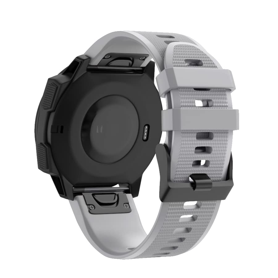 Bracelet Garmin Fenix 7 6 5 en silicone de la salle de sport au bureau