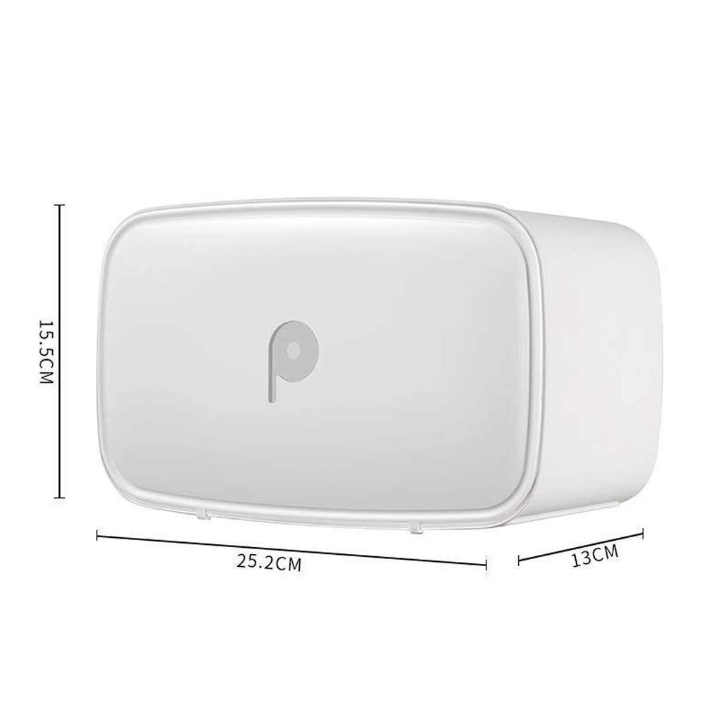 NEECS Porta Carta igienica Adesivo Porta fazzoletti da Cucina per Bagno Autoadesivo Impermeabile da Parete