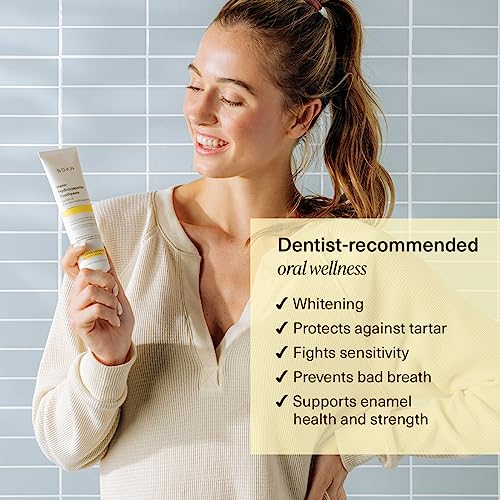 Boka Natural Toothpaste, Fluoride Free - Nano Hydroxyapatite For Remineralizing, Sensitive Teeth, & Whitening - Dentist Recommended For Adult, Kids Oral Care - Lemon Lavender, 4Oz 1 Pack - Made In Usa #TOP4